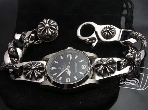 chrome hearts rolex strap|Chrome Hearts Rolex .